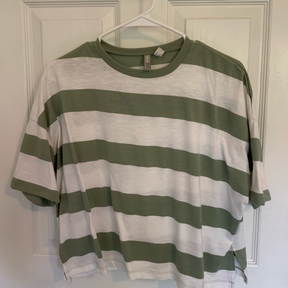 Stripped Crop Top